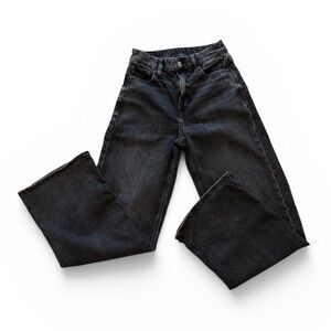 AMERICAN EAGLE Curvy Super High-Rise Baggy Wide Jeans Size 00